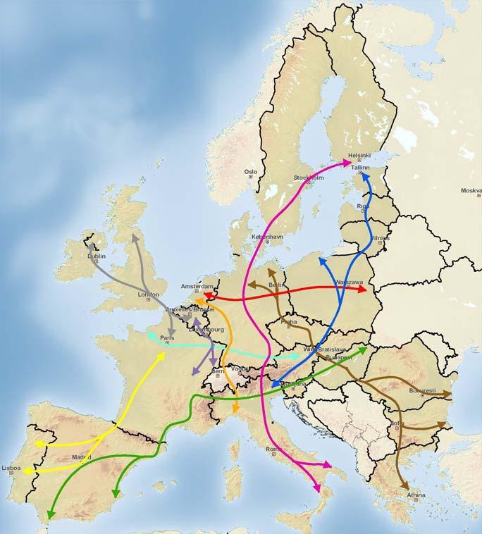 Autorità Portuale di Venezia 10 progetti TEN-T essenziali (4 per l Italia) 1.