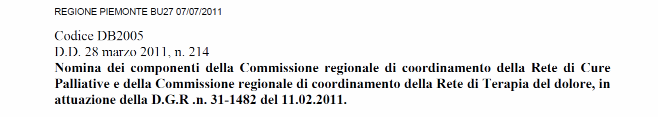 Commissione regionale di