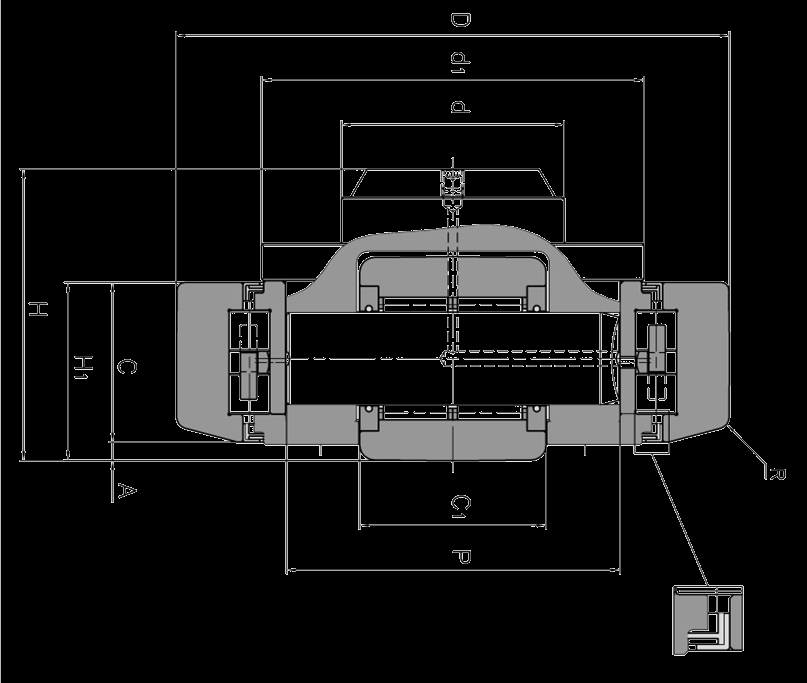 CUSCINETTI COMBINATI PER ALTE VELOCITÁ I cuscinetti per alta velocità mantengono tutte le caratteristiche tecniche dei combinati fissi.