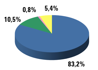 2. ANALISI DEL PORTAFOGLIO Analisi per Strumenti STRUMENTI Peso Conto corrente 0,5% Fondi comuni/sicav 34,3% ETF/ETC 0,0% Obbligazioni 23,0% Obbligazioni strutturate / Certificates 7,5% Azioni 19,7%