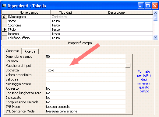 Utilizzare l autocomposizione per la ricerca guidata Un sistema per evitare errori durante l immissione dei dati è utilizzare i campi Ricerca guidata.