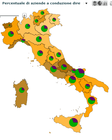 I DATI DELL ULTIMO CENSIMENTO ISTAT In Italia le aziende agricole e zootecniche sono 1.620.884.