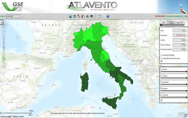 MONITORAGGIO E INFORMAZIONE : Il nuovo progetto ATLAIMPIANTI ATTUALI SISTEMI GIS SEMPLIFICATI DEL GSE Nell ambito dell Osservatorio sulle energie rinnovabili (costituto da MSE,