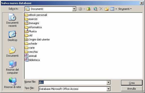 Questo perché access, come tutti i database, lavora direttamente sul disco fisso: non è possibile pasticciare prima i dati e poi decidere di salvare o non salvare, come facciamo con word ed