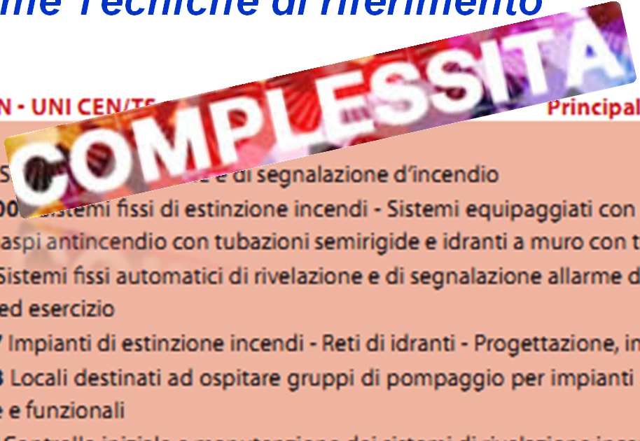 La Manutenzione degli impianti