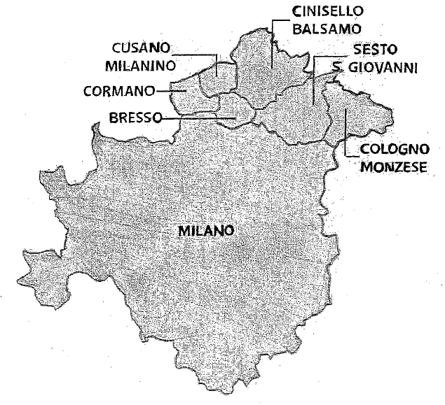 il territorio dell ASL Milano comprende : Milano Sesto S.G.