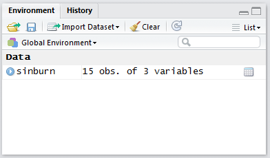 Il data frame Visionare il data frame Le tabelle di dati vengono salvate in R in un oggetto di classe data frame.