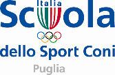 All. B Corso di Aggiornamento Gratuito per Tecnici Sportivi delle FSN-DSA-EPS riconosciute dal CONI La Scuola dello Sport CONI Puglia e i Comitati Provinciali CONI promuovono per l anno 2011 un corso