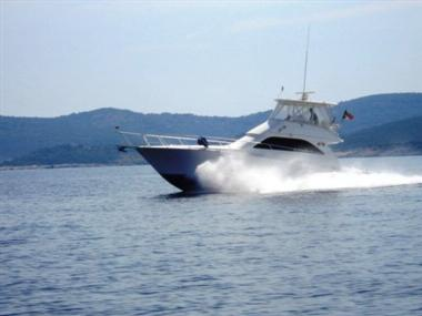 Boat: Viking Yachts 45 Convertibile Power boats (2003) 390.000 400.000 Technical characteristics Length 13.97 m Beam 4.