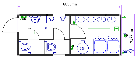 1.2 Abbreviazioni Sono state impiegate le seguenti abbreviazioni: Prefabbricato uso ufficio con isolamento in lana minerale Prefabbricato uso uffico con isolamento in poliuretano Prefabbricato