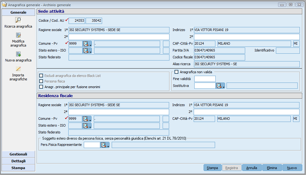 Integrazione da applicativo Gamma Enterprise