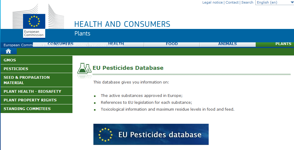 http://ec.europa.eu/food/plant/protection/pesticides/database_pesticide_en.