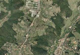 Immagine di zona da satellite