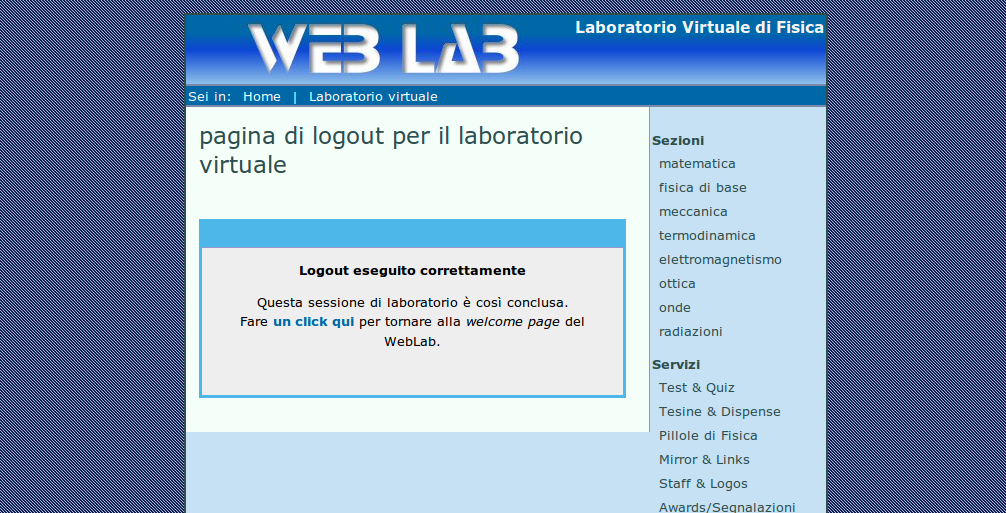 9) Un nuovo login dovrà essere effettuato ogni volta che si vorrà accedere alla pagina iniziale della procedura, ad esempio, per riprendere una sessione già aperta.