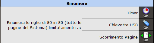 Timer/Smart Pagina 3 Comandi La parte di sinistra comprende 5 sezioni.