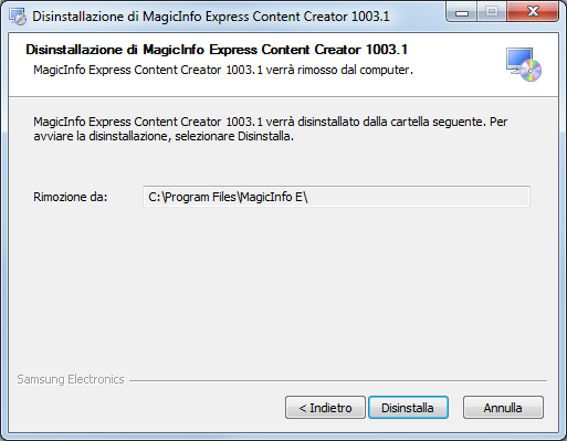 Prima di iniziare 5 Terminata l'installazione del programma, fare clic su Fine. 6 Al termine dell'installazione compare un messaggio di notifica. Fare clic su OK.