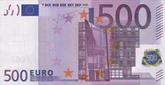 LE CARATTERISTICHE DELLE BANCONOTE La serie dei biglietti in euro comprende sette tagli: 5 euro, 10 euro, 20 euro, 50 euro, 100 euro, 200 euro, 500 euro.