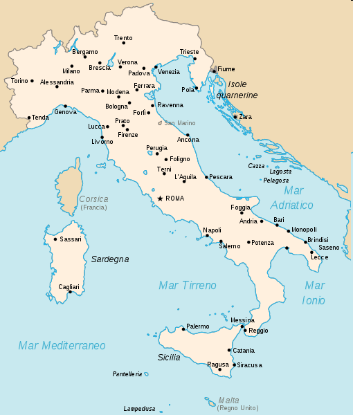 L Italia nel 1924 con