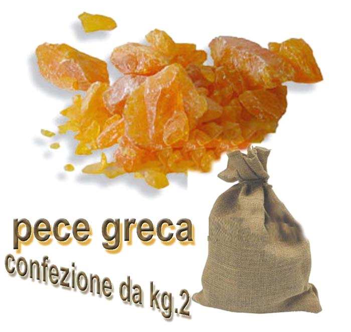 858 PECE GRECA IN CONFEZIONE DA KG.2 conf 28,00 859 Cassetta contenitrice per pece greca, dim.cm.