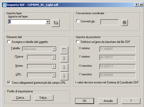 IMPORTA DA AUTODESK MAPGUIDE 6.5 Spesso si presenta l esigenza di recuperare dei dati pubblicati nella vecchia versione di Map Guide 6.