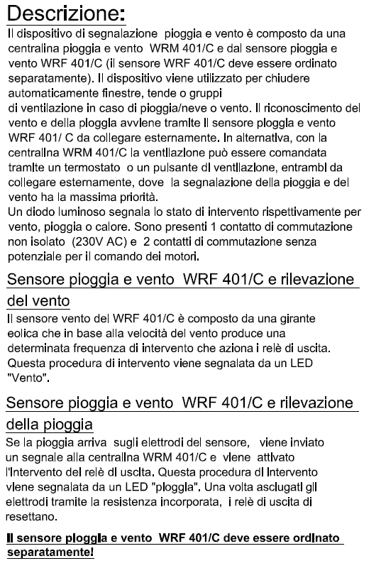 IMPIANTO SENFC PER AMBIENTI