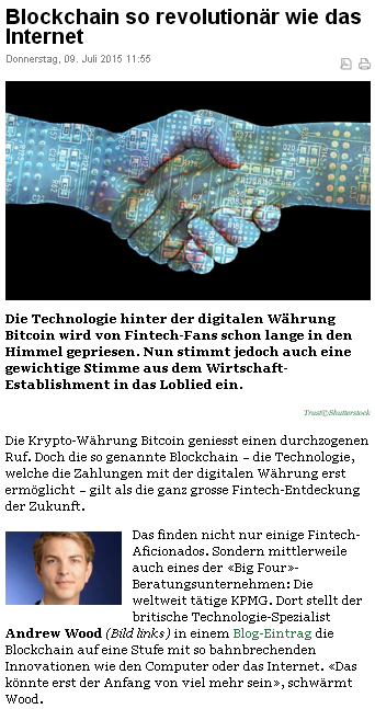 Prima valuta digitale - Bitcoin Trust @ Shutterstock Giovedì, 09 Luglio 2015 Valuta digitale rivoluzionaria come internet!