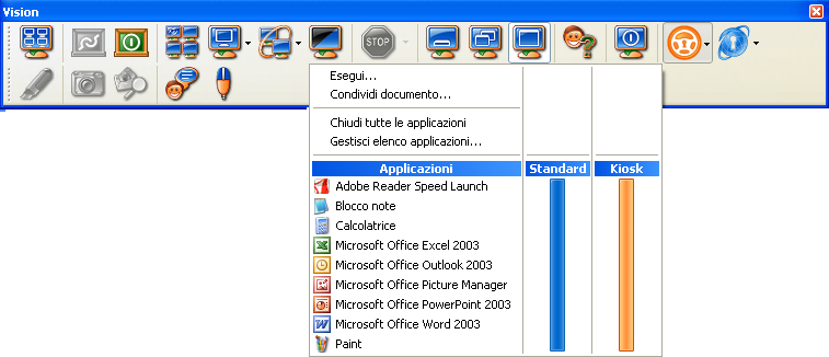 7 App-Control aggiunge il programma all elenco di Applicazioni registrate.