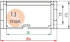 E-d-6 Quando si utilizza la serie E14/Z14 Prezzo economico Per un facile e rapido inserimento dei condotti Per un movimento silenzioso Quando non usarle Se si richiede un