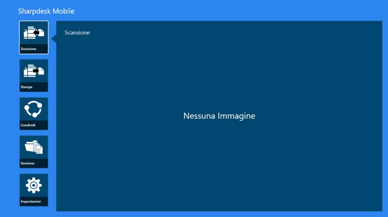 8 Scansione 8 Scansione Questa funzione riceve e archivia i documenti digitalizzati. Premere "Scansione" sulla schermata principale.