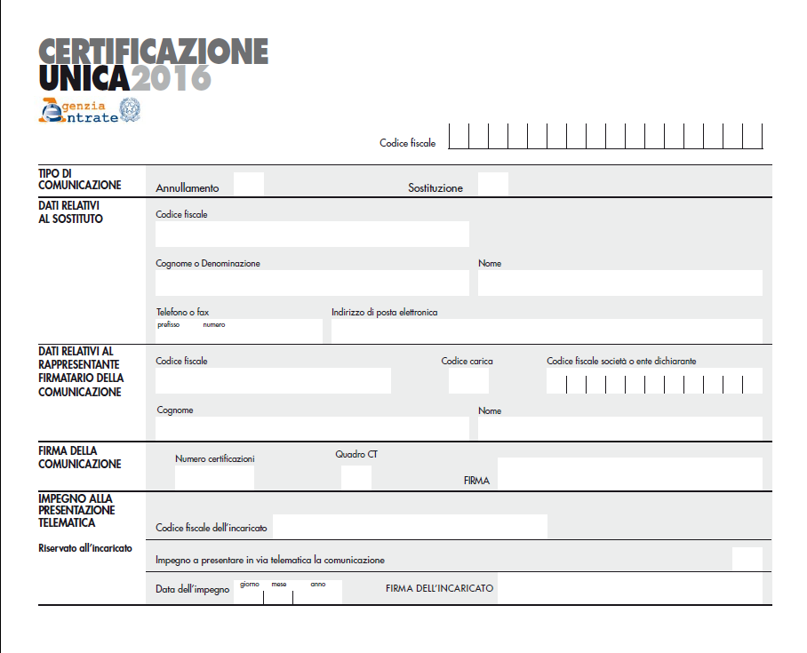 deve essere esclusa, a titolo di esempio, nelle ipotesi in cui il sostituto sia tenuto a rilasciare agli eredi la certificazione relativa al dipendente deceduto ovvero quando il dipendente abbia