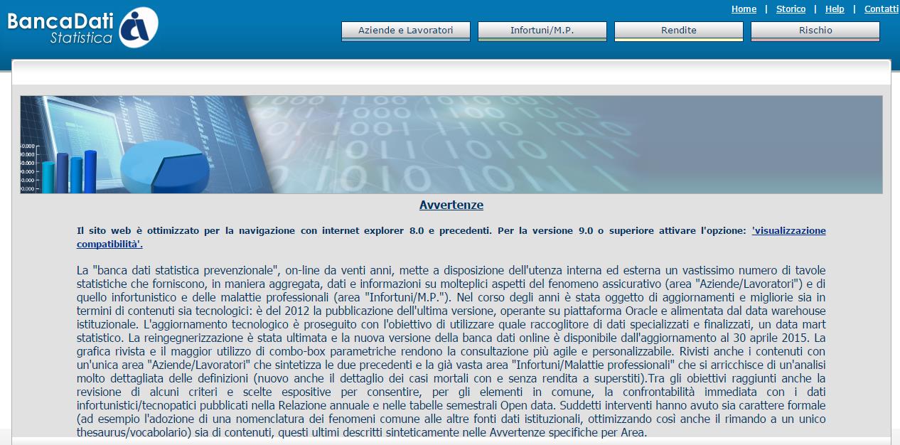 Banca dati statistica (www.inail.