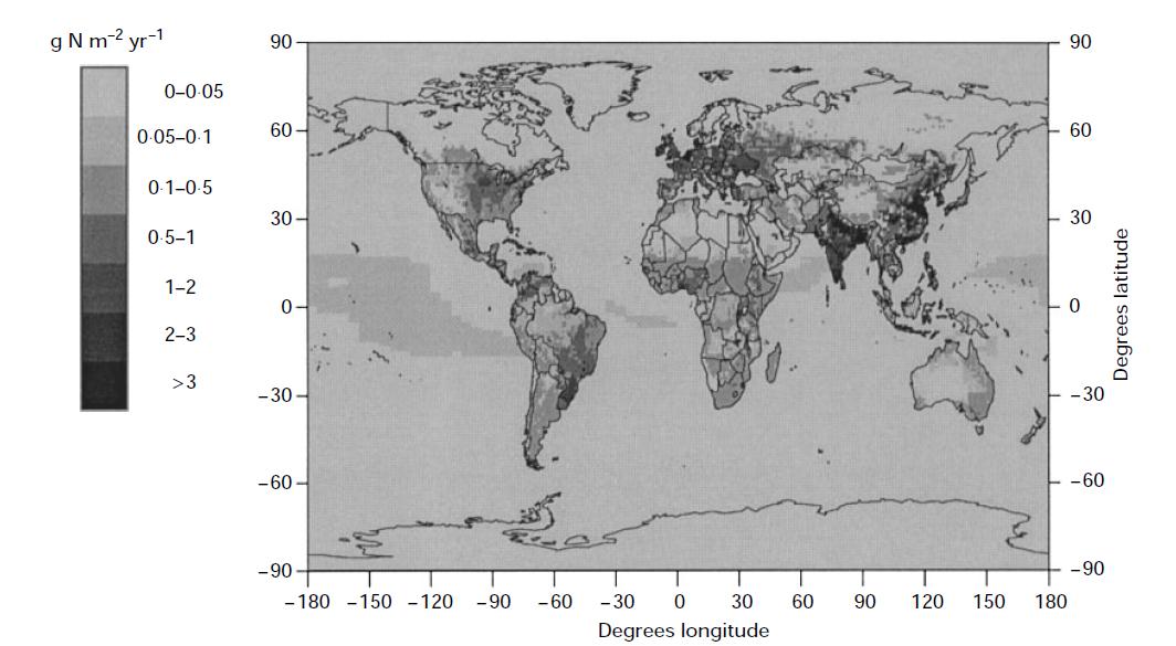 2. IL RUOLO DELL AMMONIACA IN ATMOSFERA Figura 2.