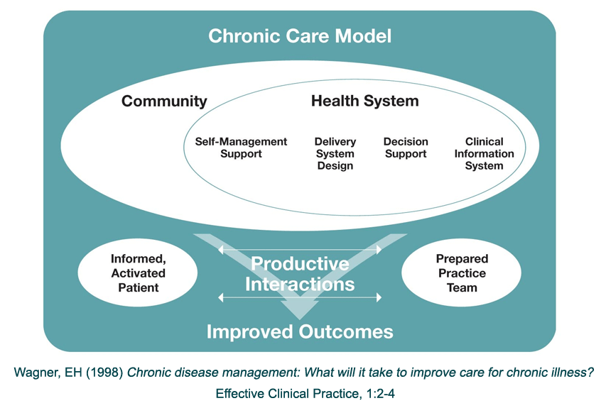 Ristrutturare il sistema delle cure primarie: Chronic Care Model I MAGNIFICI 6: 1. La Comunità come risorsa fondamentale; 2.
