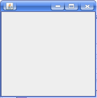 Creare una finestra Il seguente codice mostra come creare una finestra con Swing/AWT Eseguendo il programma, viene mostrata la finestra riportata nella figura a destra import java.awt.*; import javax.