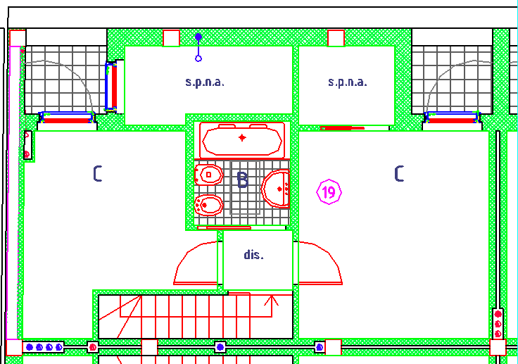 Via dell industria App.to n.19 Trilocale su 2 livelli Piano Primo - Sottotetto Piano Primo 2 Camere 2 bagni Mq 107,51 App.to 230.000,00 Garage 30.000,00 Totale 260.