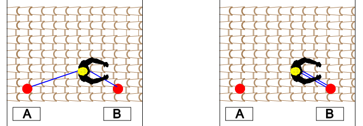 60 cm 150 cm FASE 1 Il primo punto di ancoraggio A si trova ad una distanza di circa 60 cm dall operatore FASE 2 l operatore, sbarcato in copertura e doppiamente collegato al primo ancoraggio A, si