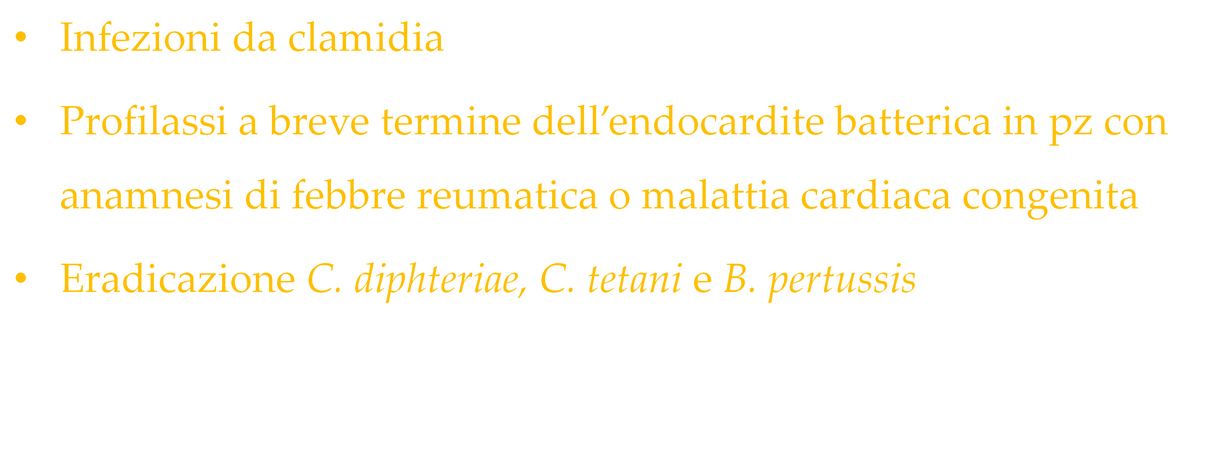 Dose orale: 1-2 g/die (adulti) o 30-50 mg/kg/die (bambini) in 4 somministrazioni Evitare l assunzione prima o subito dopo i pasti(base e stearato) Sconsigliata la