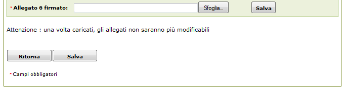 Fig. 26 Gestione corso CENED: schermate Modifica Corso Download e upload dell Allegato 6 seconda sessione d esame e.