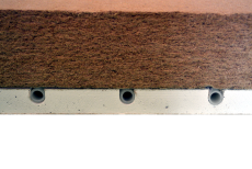 VARIANTI PER L'ISOLAMENTO AKTIVEBOARD SLIM Pannello ribassato di 16mm e rinforzato con rete, utile per pareti e soffitti con problemi di spessore e dove l'isolamento termico viene installato