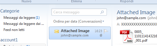 03 Invio di un messaggio e-mail Invio di un messaggio e-mail Questa sezione spiega come sottoporre a scansione un documento e inviare l immagine acquisita tramite e-mail. Impostare il documento.