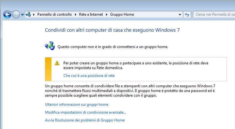Windows 7/8 della condivisione dei file Creazione di una cartella condivisa NOTA Se durante la procedura viene visualizzata la finestra di dialogo [Controllo account utente], fare clic su [Sì].