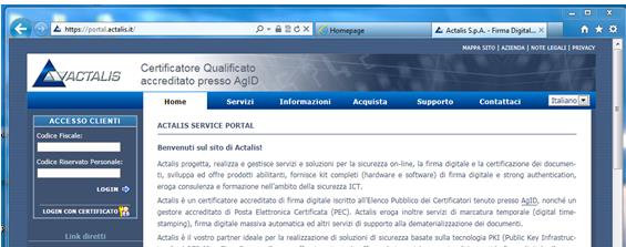 3 Rinnovo del Certificato In questa sezione è descritta la procedura per rinnovare un certificato di Firma Digitale.