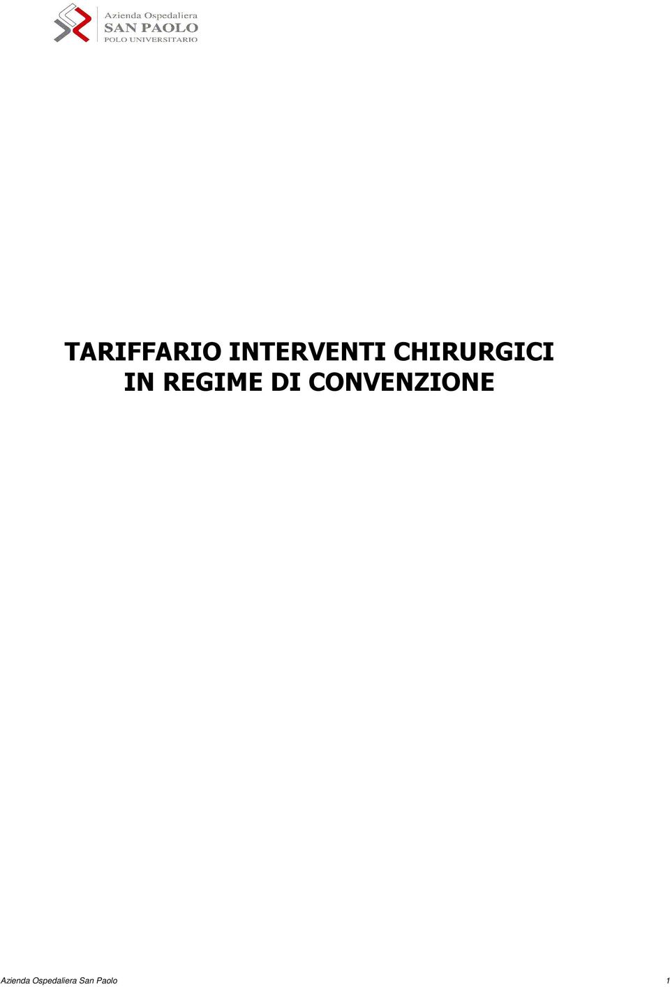 DI CONVENZIONE