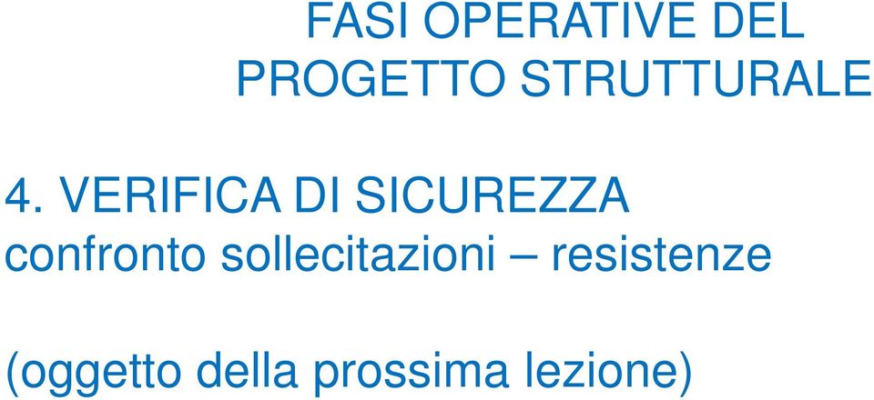 VERIFICA DI SICUREZZA confronto