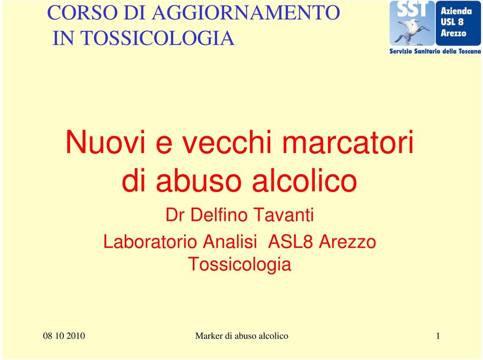 Laboratorio Analisi ASL8 Arezzo