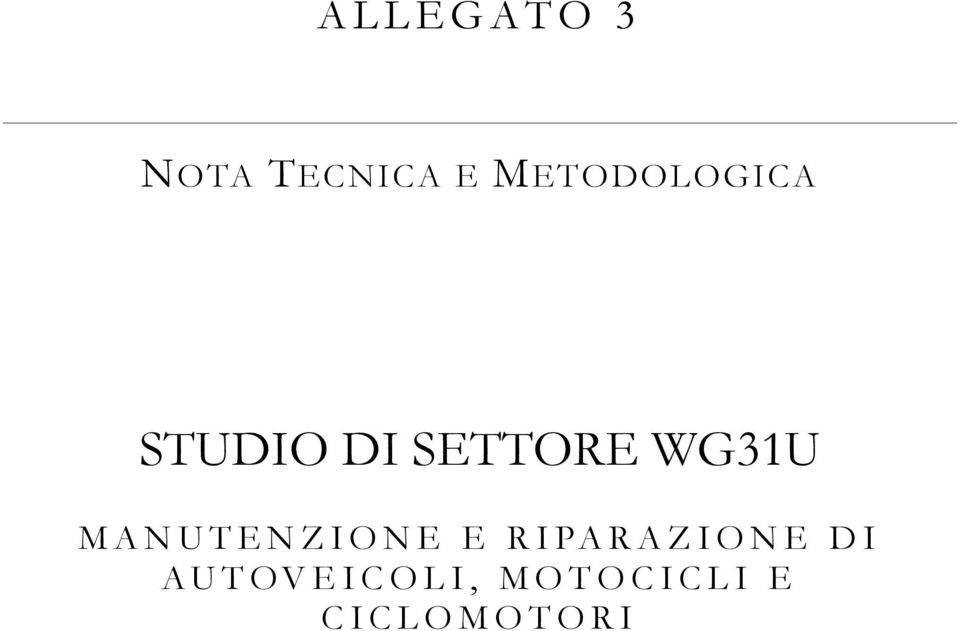 WG31U MANUTENZIONE E RIPARAZIONE