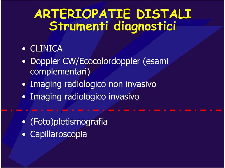 complementari) Imaging radiologico non invasivo