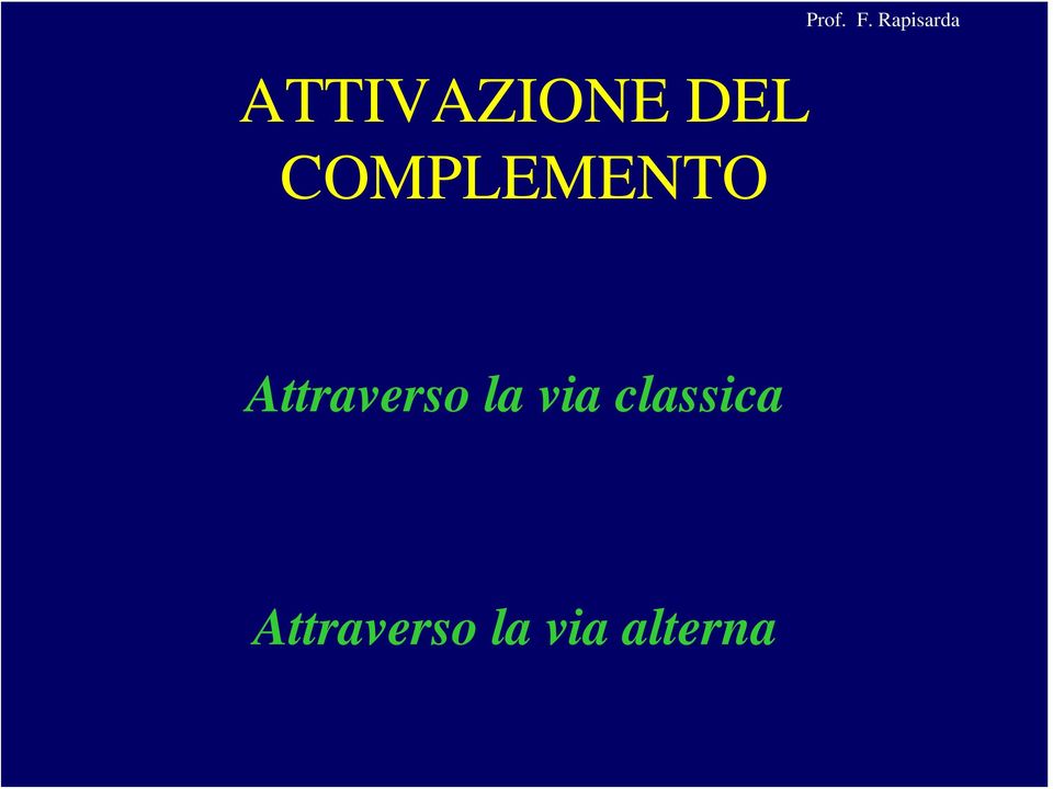 Attraverso la via