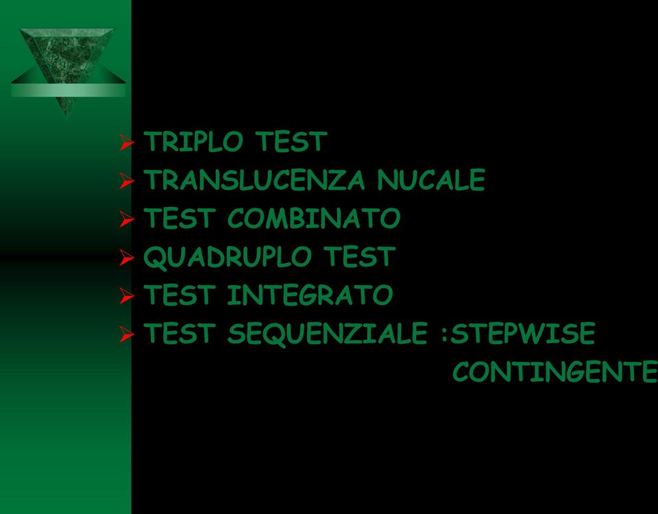 QUADRUPLO TEST TEST