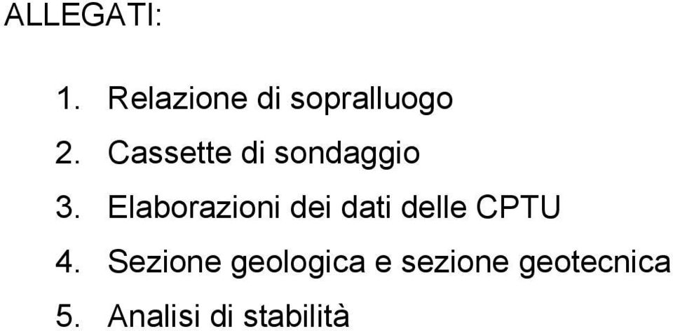 Elaborazioni dei dati delle CPTU 4.